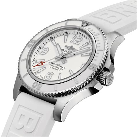 breitling white rubber strap|Breitling rubber strap 20mm.